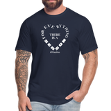 For Everything There is a Season W Unisex Jersey T-Shirt by Bella + Canvas - navy
