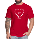 For Everything There is a Season W Unisex Jersey T-Shirt by Bella + Canvas - red