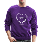 For Everything There is a Season W Crewneck Sweatshirt - purple