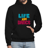 Life is a Dance Gildan Heavy Blend Adult Hoodie - black