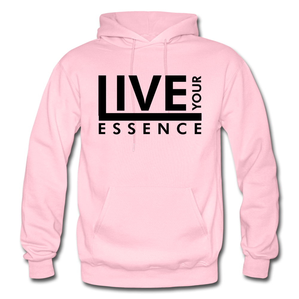 Live Your Essence B Gildan Heavy Blend Adult Hoodie - light pink