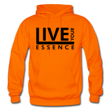 Live Your Essence B Gildan Heavy Blend Adult Hoodie - orange