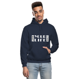 Love Your Life Live Your Life W Gildan Heavy Blend Adult Hoodie - navy