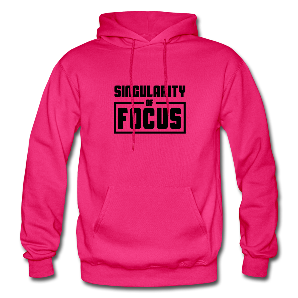 Singularity of Focus B Gildan Heavy Blend Adult Hoodie - fuchsia