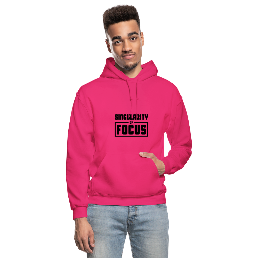 Singularity of Focus B Gildan Heavy Blend Adult Hoodie - fuchsia