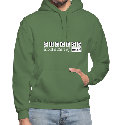 Success W Gildan Heavy Blend Adult Hoodie - military green