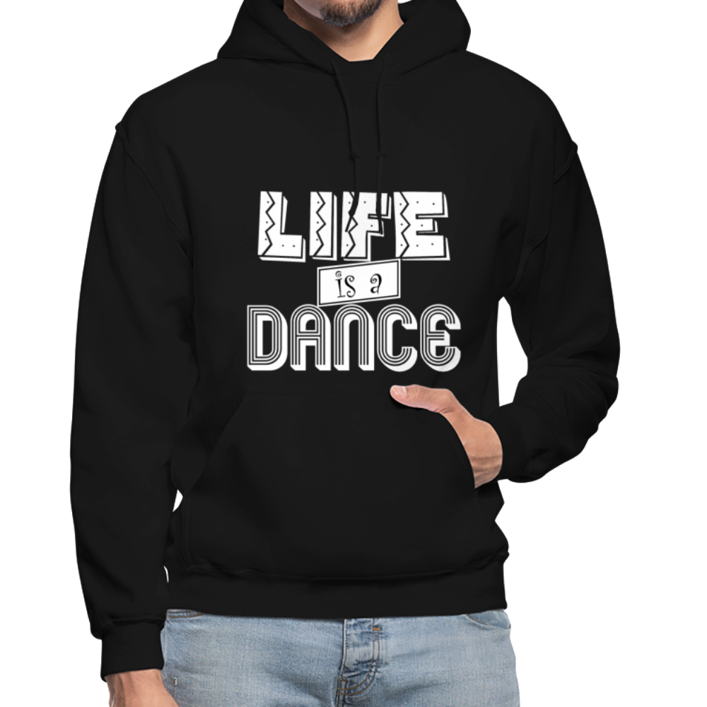 Life is a Dance W Gildan Heavy Blend Adult Hoodie - black