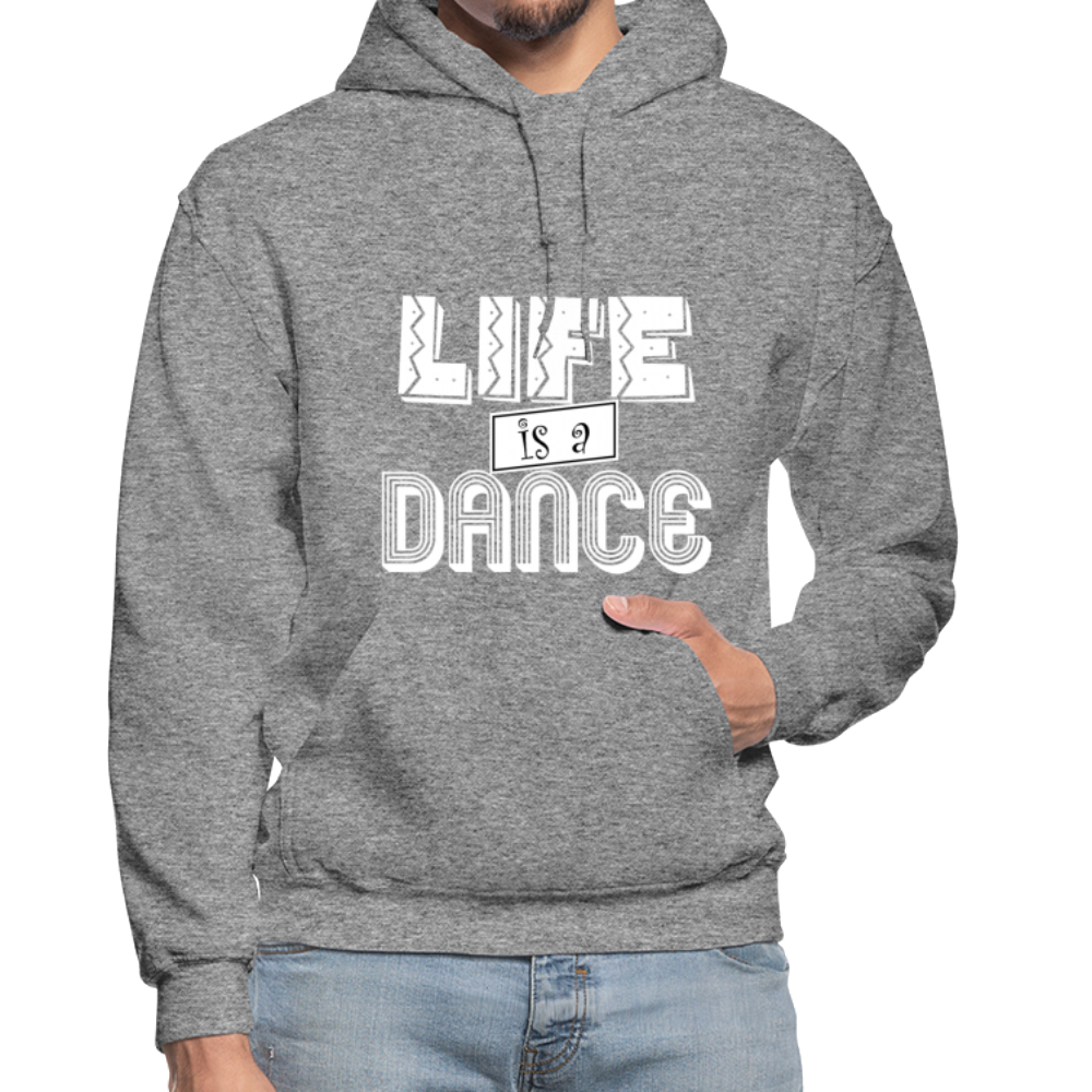 Life is a Dance W Gildan Heavy Blend Adult Hoodie - graphite heather