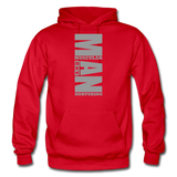 MAN G Gildan Heavy Blend Adult Hoodie - red