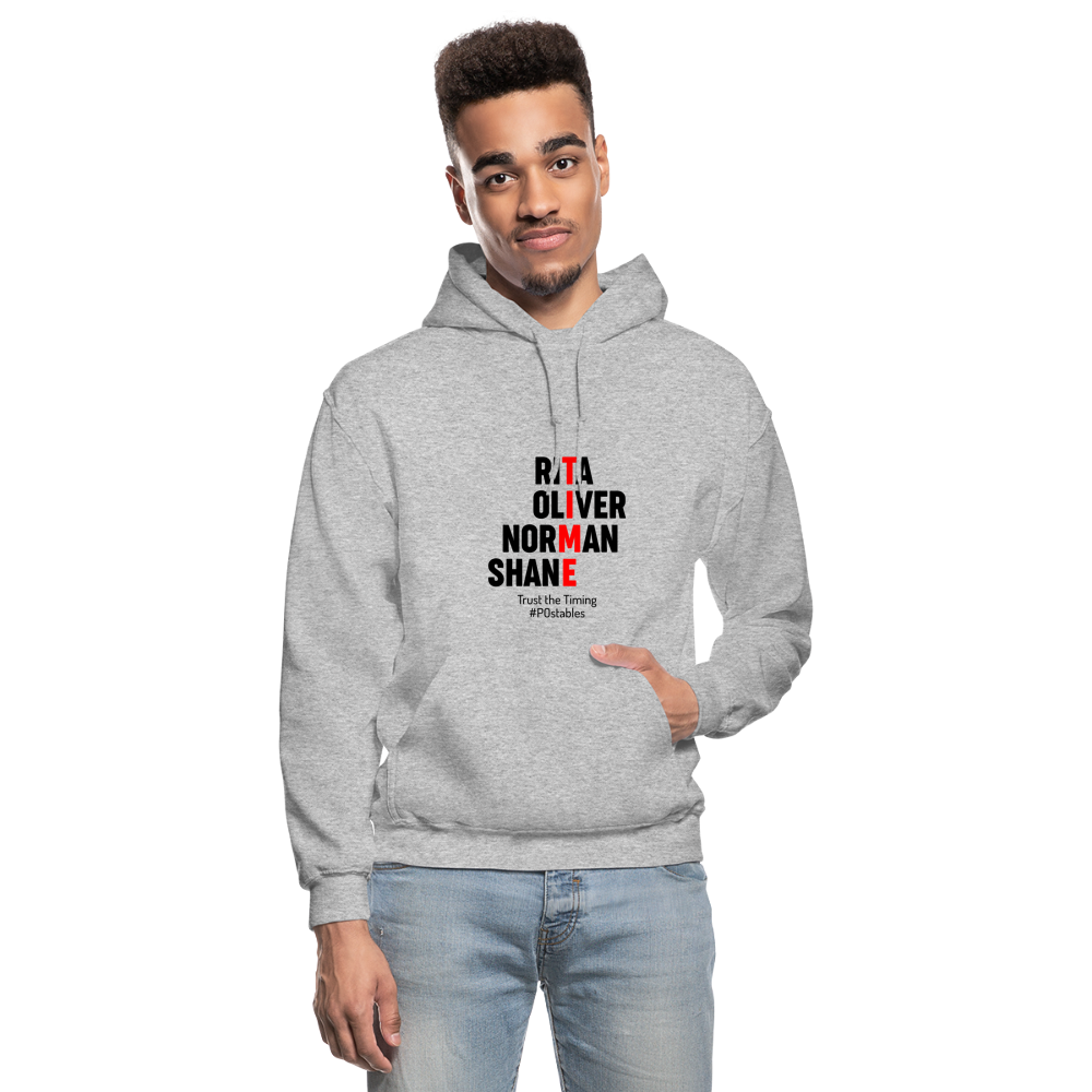 TIME Gildan Heavy Blend Adult Hoodie - heather gray