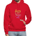 Focus in Shine Out Gildan Heavy Blend Adult Hoodie - red