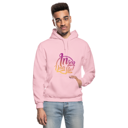 In Joy Your Life Gildan Heavy Blend Adult Hoodie - light pink