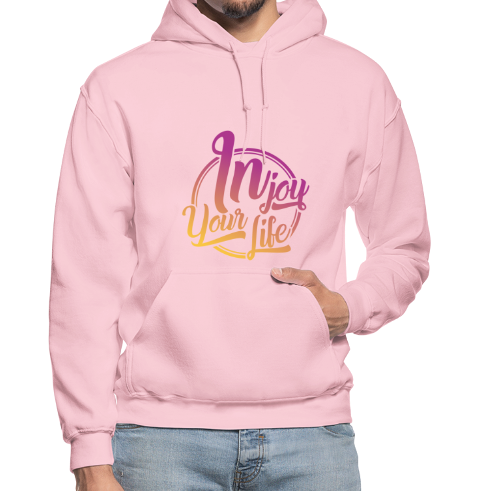 In Joy Your Life Gildan Heavy Blend Adult Hoodie - light pink