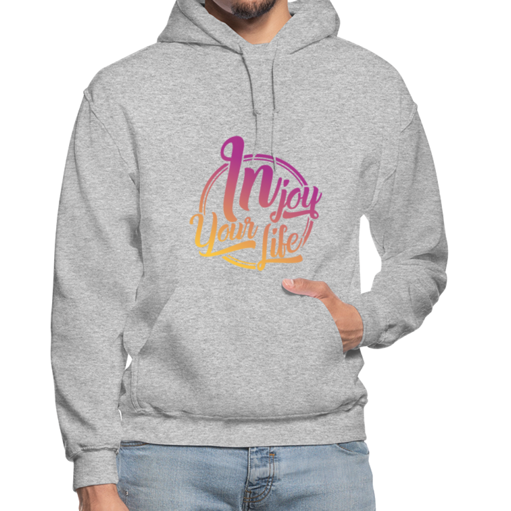 In Joy Your Life Gildan Heavy Blend Adult Hoodie - heather gray