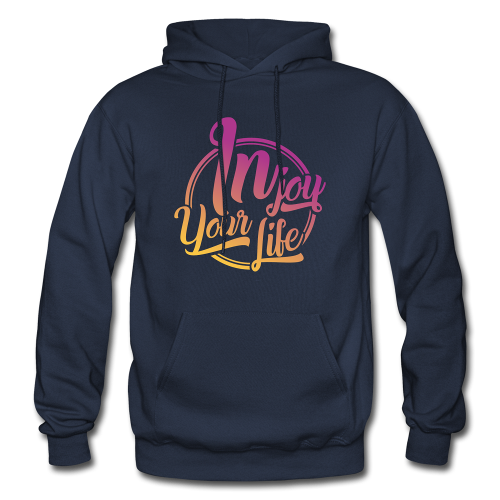 In Joy Your Life Gildan Heavy Blend Adult Hoodie - navy