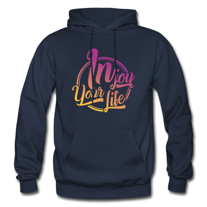 In Joy Your Life Gildan Heavy Blend Adult Hoodie - navy