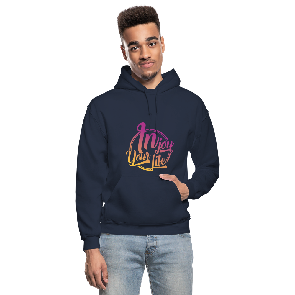 In Joy Your Life Gildan Heavy Blend Adult Hoodie - navy