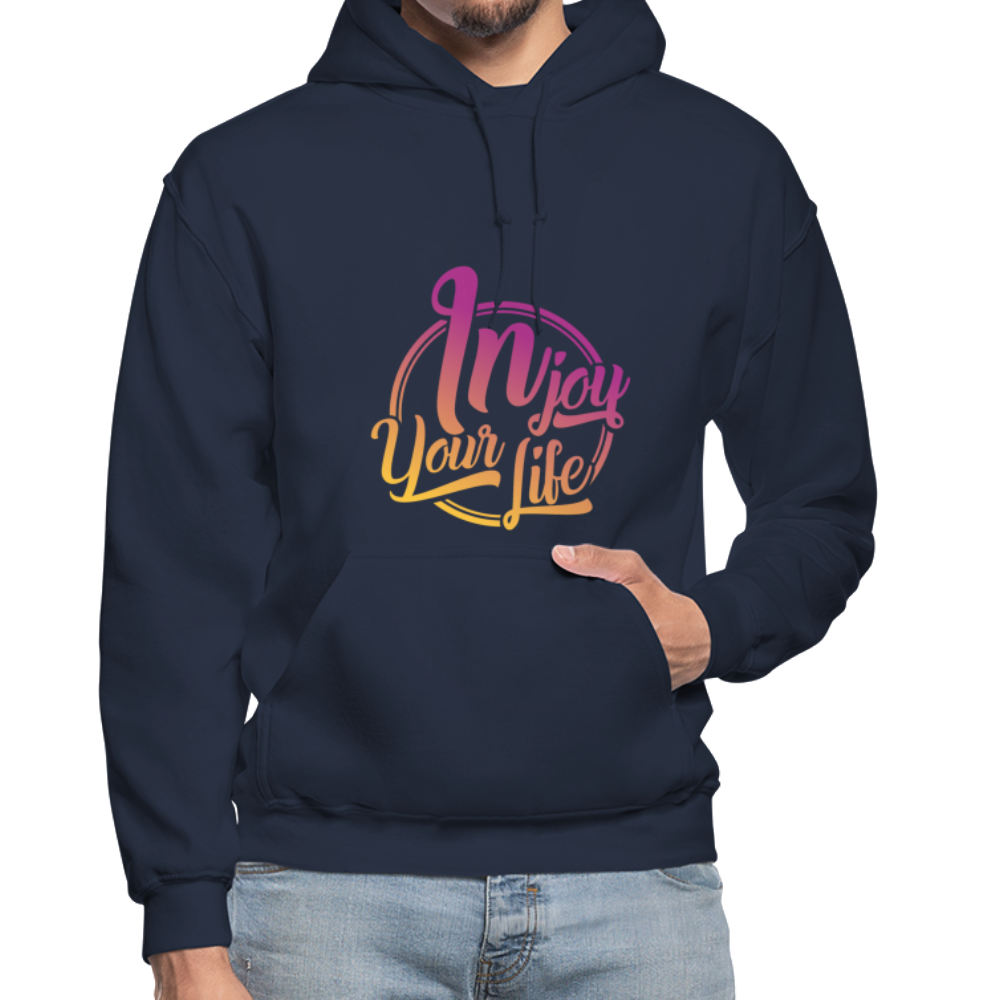 In Joy Your Life Gildan Heavy Blend Adult Hoodie - navy