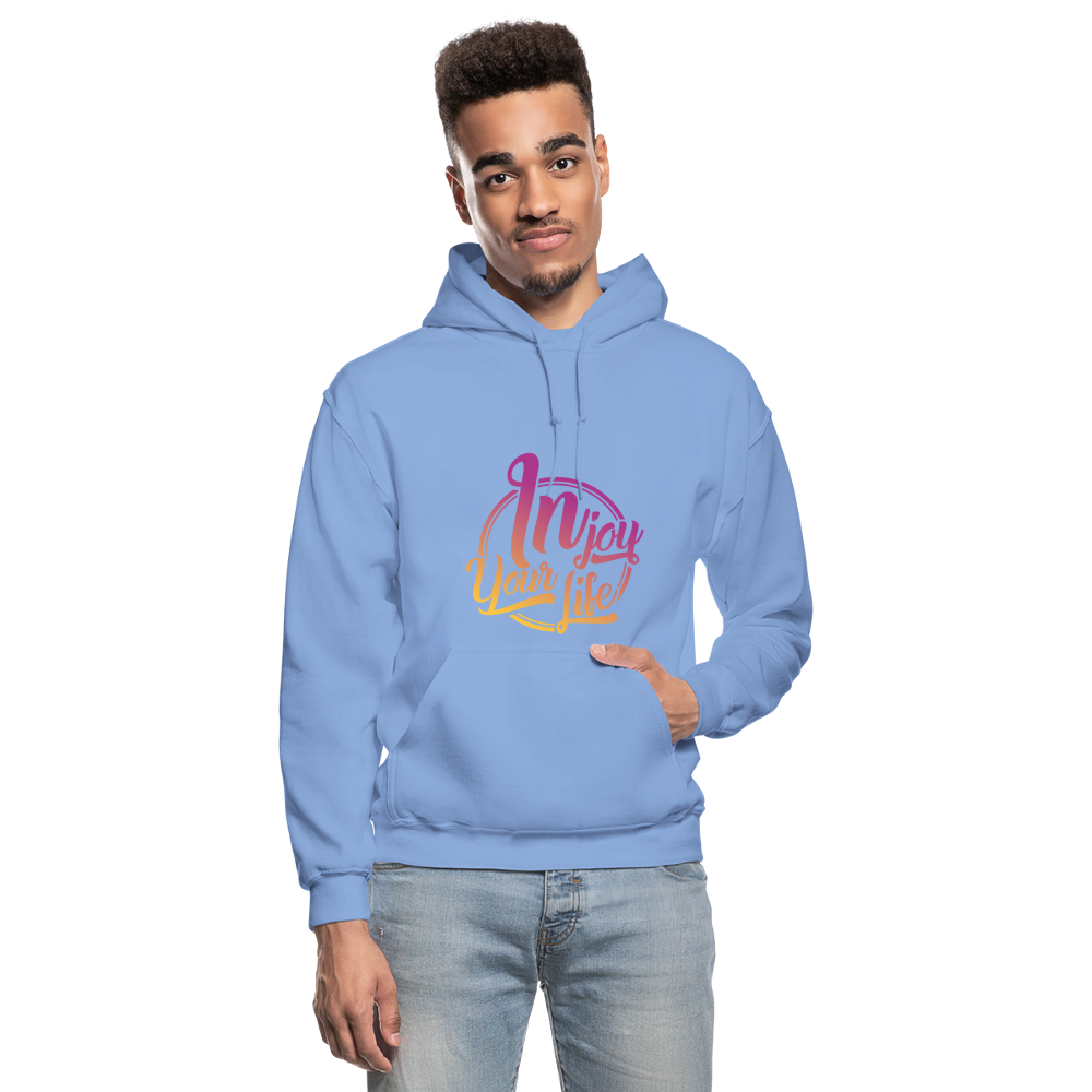 In Joy Your Life Gildan Heavy Blend Adult Hoodie - carolina blue