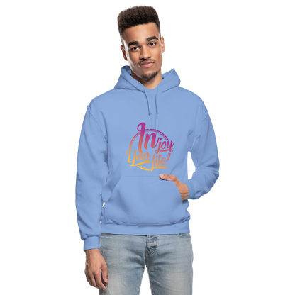 In Joy Your Life Gildan Heavy Blend Adult Hoodie - carolina blue