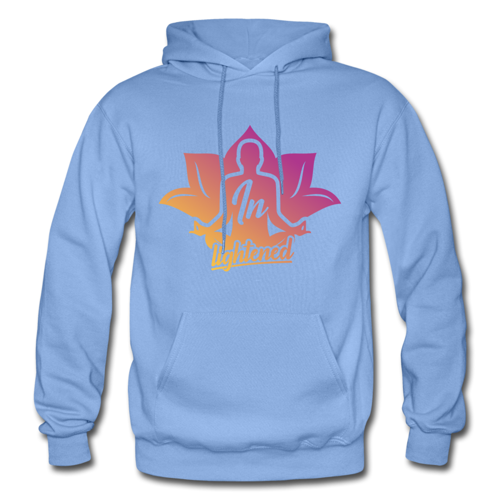 In Lightened Gildan Heavy Blend Adult Hoodie - carolina blue