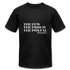 The Few The Proud The Postal W Unisex Jersey T-Shirt by Bella + Canvas - black