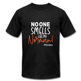 No One Smells Like my Norman W Unisex Jersey T-Shirt by Bella + Canvas - black