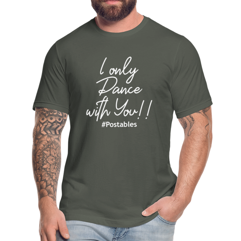 I Only Dance With You W Unisex Jersey T-Shirt by Bella + Canvas - asphalt