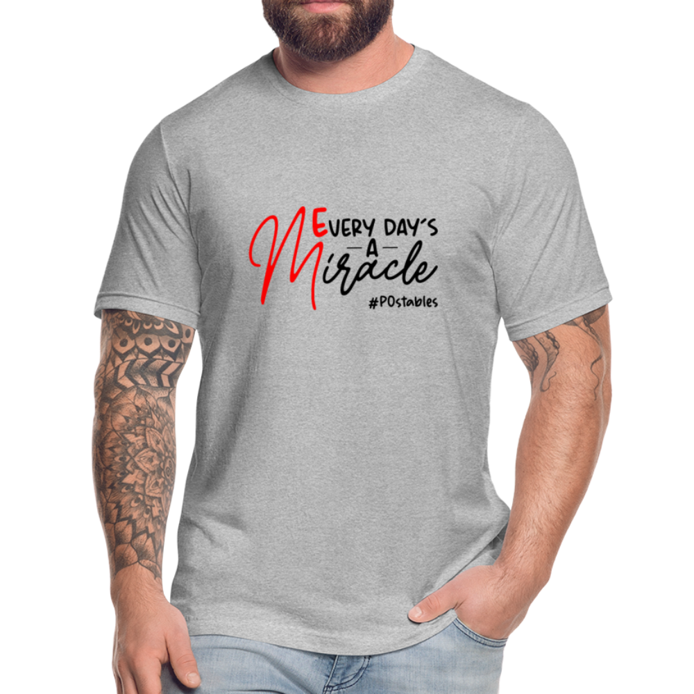 Every Day's A Miracle Canada B Unisex Jersey T-Shirt by Bella + Canvas - heather gray