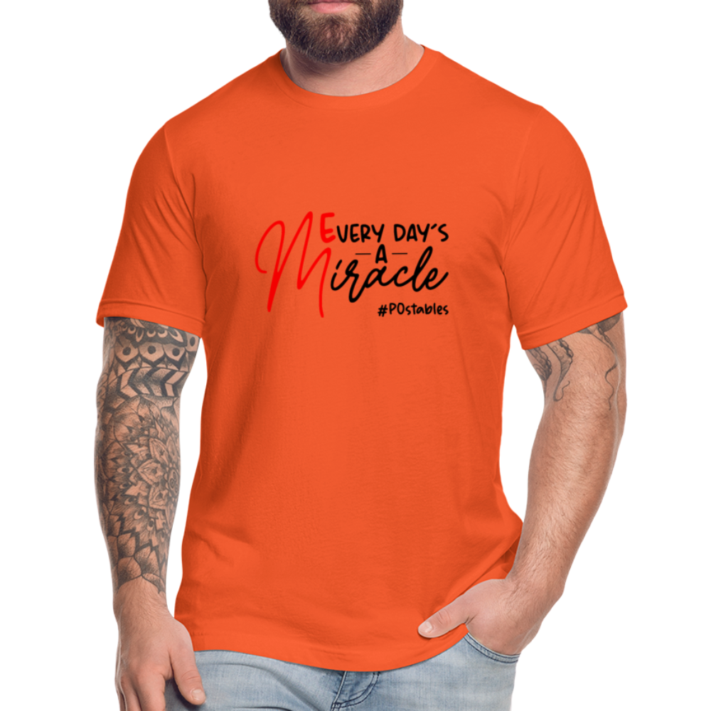 Every Day's A Miracle Canada B Unisex Jersey T-Shirt by Bella + Canvas - orange