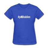 #POstables Outline W Women's T-Shirt - royal blue