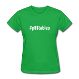 #POstables Outline W Women's T-Shirt - bright green