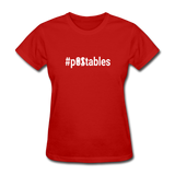 #POstables Outline W Women's T-Shirt - red