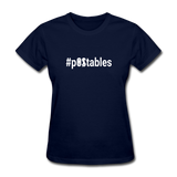 #POstables Outline W Women's T-Shirt - navy