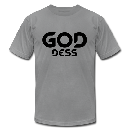 Goddess B Unisex Jersey T-Shirt by Bella + Canvas - slate