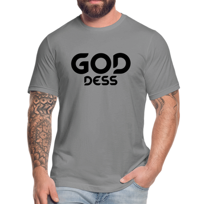 Goddess B Unisex Jersey T-Shirt by Bella + Canvas - slate