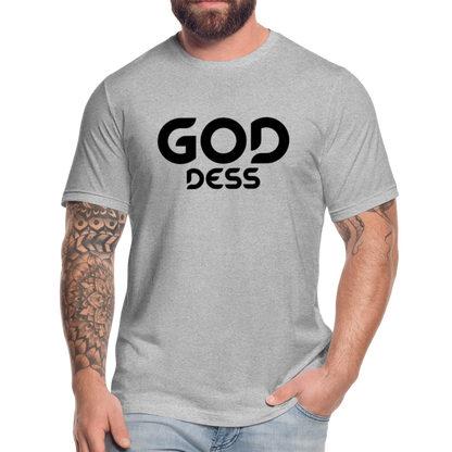 Goddess B Unisex Jersey T-Shirt by Bella + Canvas - heather gray