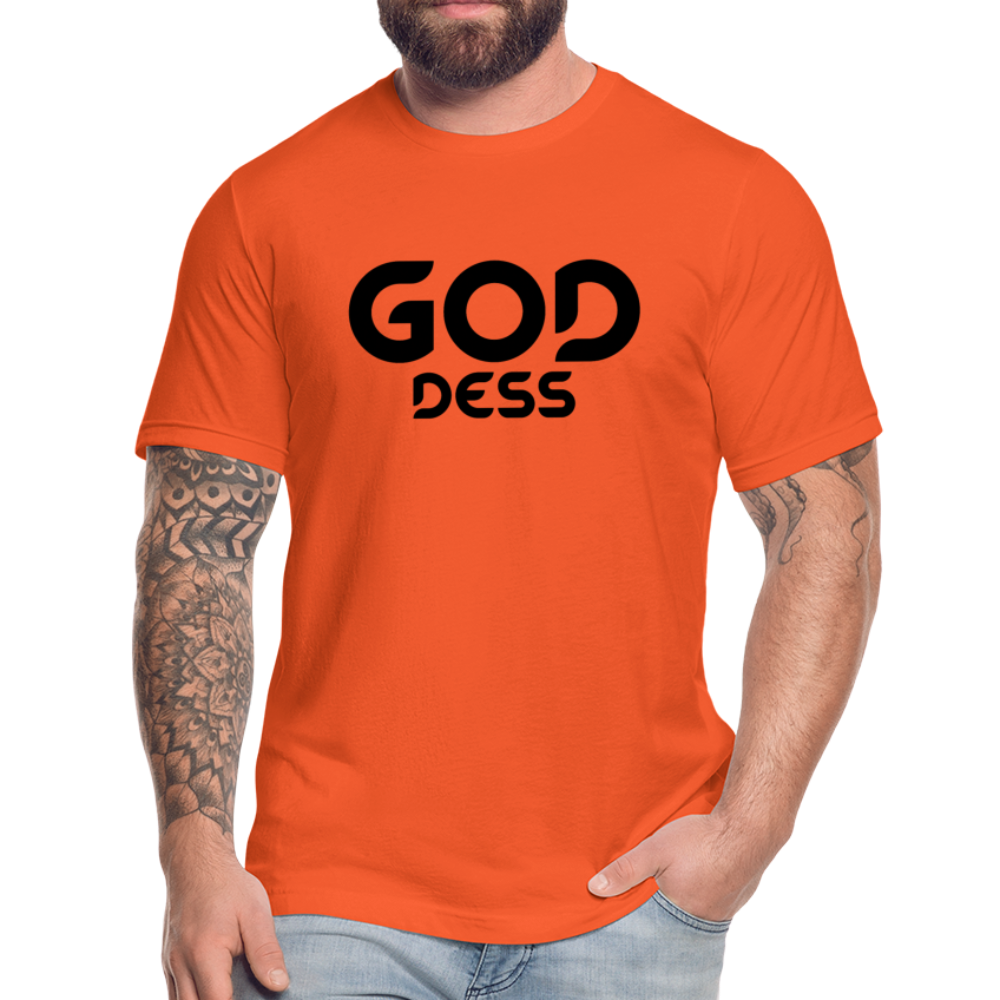 Goddess B Unisex Jersey T-Shirt by Bella + Canvas - orange