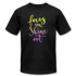 Focus in Shine Out Y Unisex Jersey T-Shirt by Bella + Canvas - black