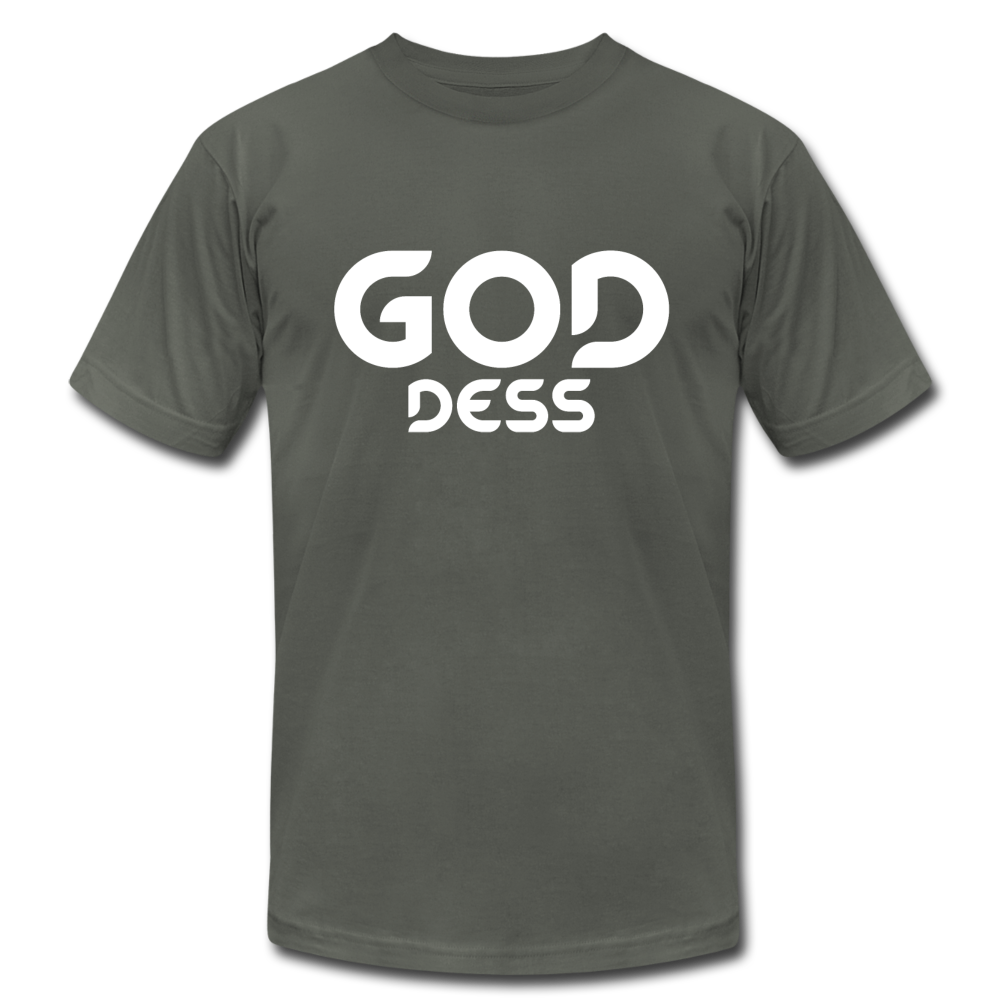 Goddess W Unisex Jersey T-Shirt by Bella + Canvas - asphalt