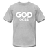 Goddess W Unisex Jersey T-Shirt by Bella + Canvas - heather gray