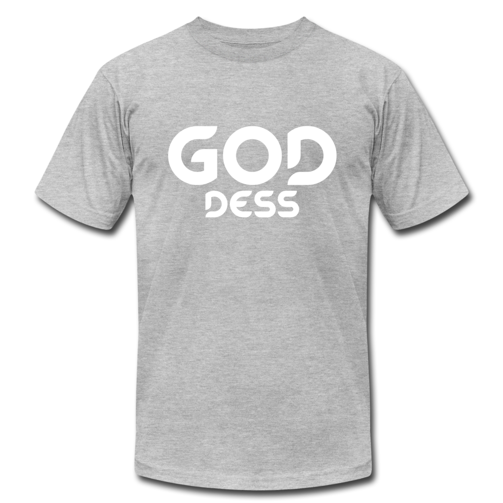 Goddess W Unisex Jersey T-Shirt by Bella + Canvas - heather gray