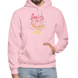 Focus in Shine Out P Gildan Heavy Blend Adult Hoodie - light pink