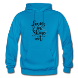Focus in Shine Out BB Gildan Heavy Blend Adult Hoodie - turquoise