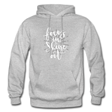 Focus in Shine Out WW Gildan Heavy Blend Adult Hoodie - heather gray