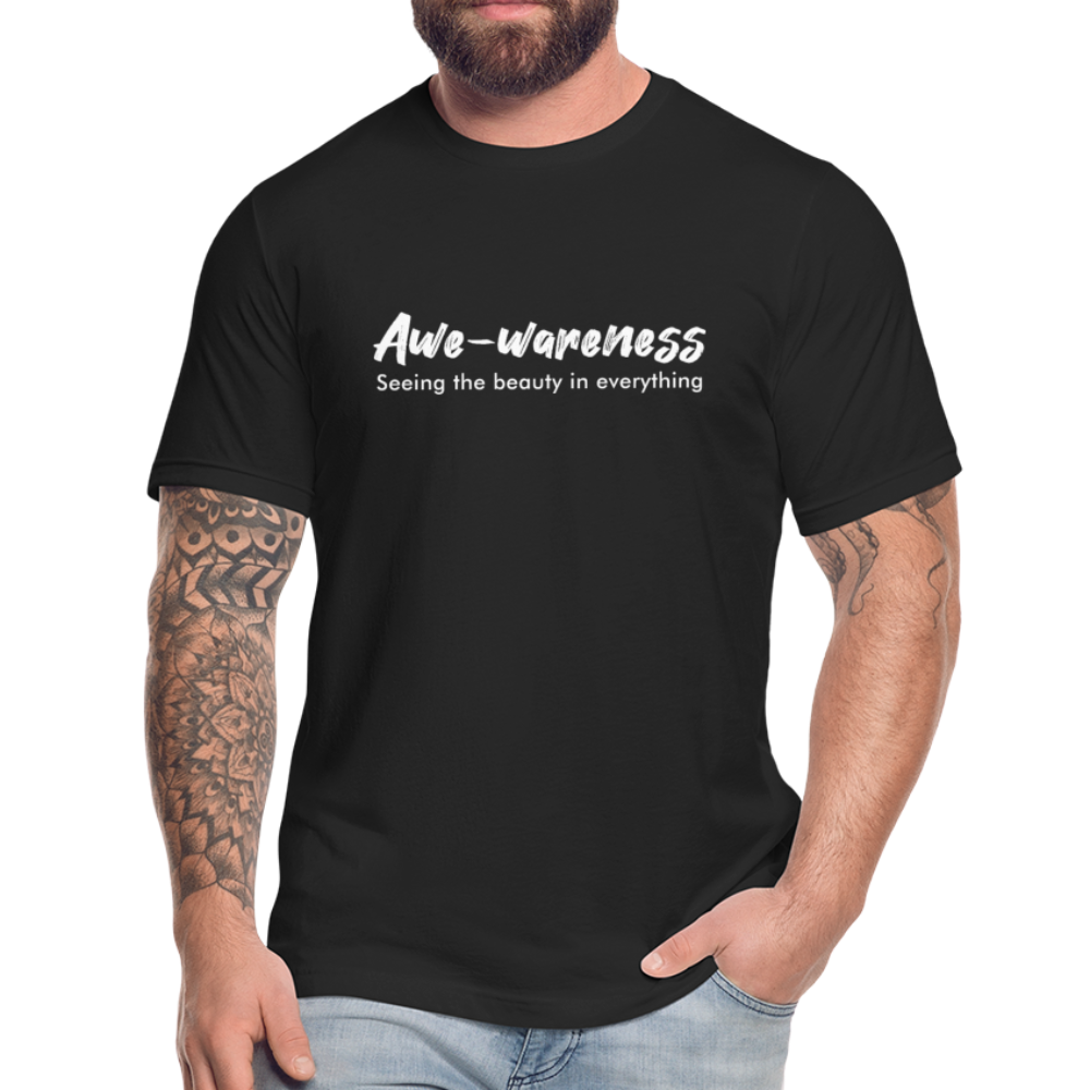 Awe-Wareness W Unisex Jersey T-Shirt by Bella + Canvas - black