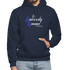 Be Generously Genuine W Gildan Heavy Blend Adult Hoodie - navy