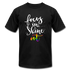 Focus in Shine Out W Unisex Jersey T-Shirt by Bella + Canvas - black