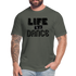 Life is a Dance B Unisex Jersey T-Shirt by Bella + Canvas - asphalt