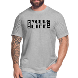 LIFE B Unisex Jersey T-Shirt by Bella + Canvas - heather gray